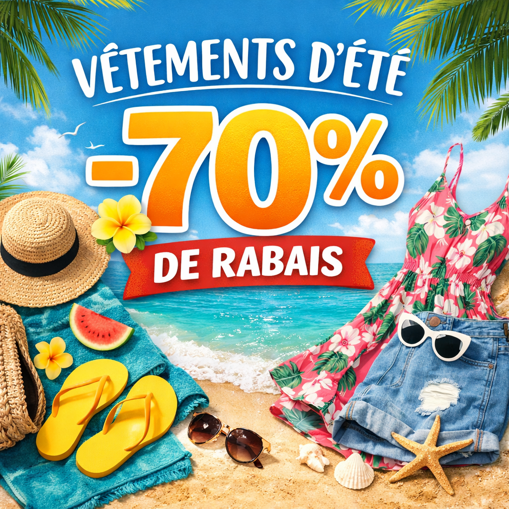 Vêtements d'été pour revendeur– Grandes marques à rabais