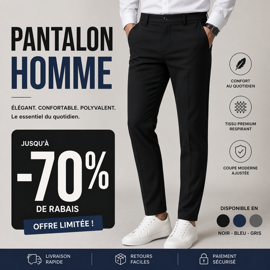 Pantalons propre pour Homme – Grandes marques à rabais